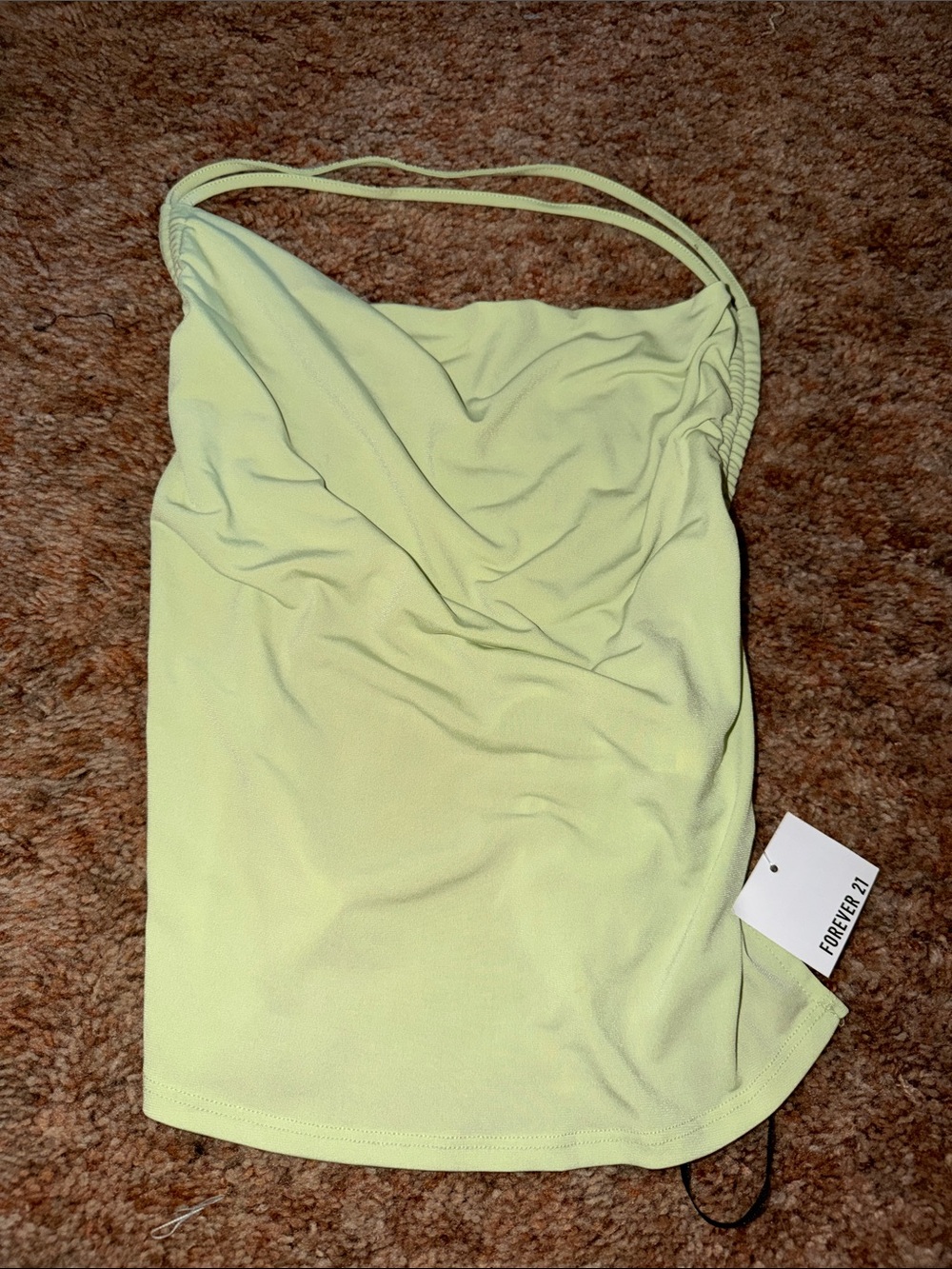 Women's backless halter top